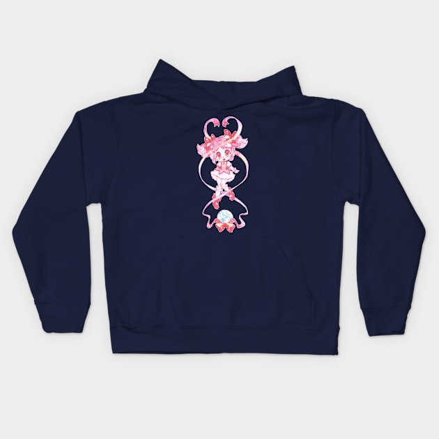 Pastel Galaxy Kids Hoodie by Shiro Narwhal